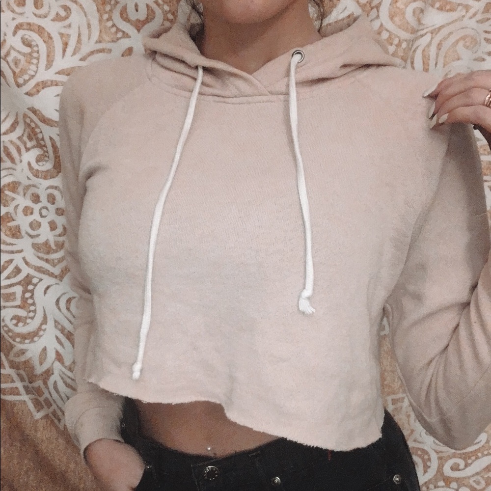 Pac Sun cropped sweatshirt